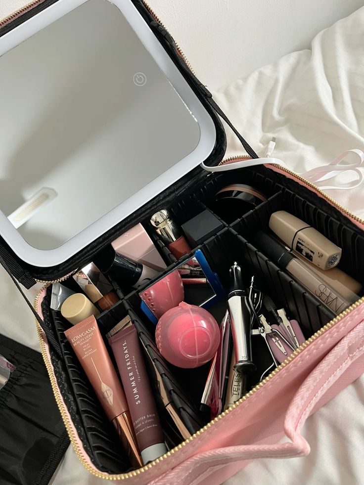 AuraBox Estuche Maquillaje Portátil Con Luz LED®