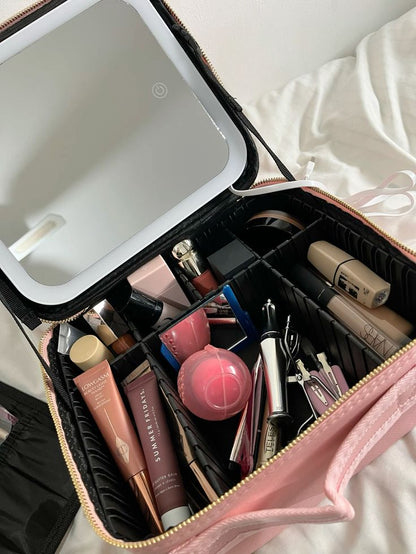 AuraBox Estuche Maquillaje Portátil Con Luz LED®