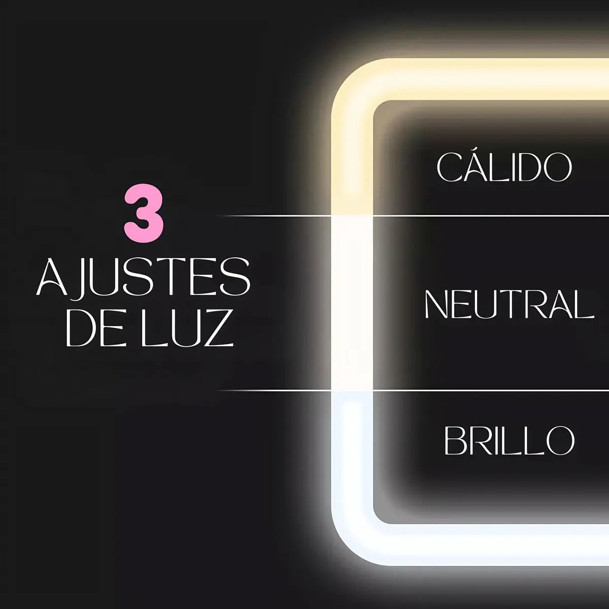 AuraBox Estuche Maquillaje Portátil Con Luz LED®